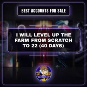 ライキン I WILL LEVEL UP THE FARM FROM SCRATCH TO 22 (40 DAYS)