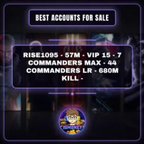 ライキン RISE1095 - 57M - VIP 15 - 7 COMMANDERS MAX - 44 COMMANDERS LR - 680M KILL -