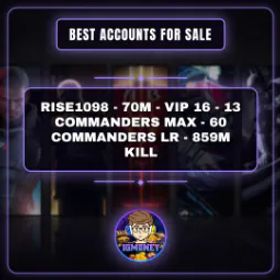 ライキン RISE1098 - 70M - VIP 16 - 13 COMMANDERS MAX - 60 COMMANDERS LR - 859M KILL