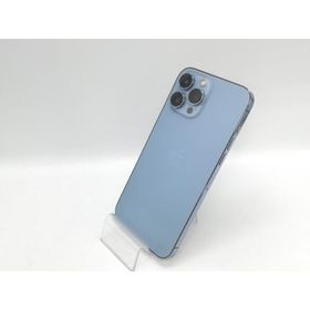 【中古】Apple 国内版 【SIMフリー】 iPhone 13 Pro Max 128GB シエラブルー MLJ73J/A【京都】保証期間１ヶ月【ランクC】