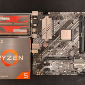 【自作PCベースキット】Ryzen 5 5500 B550 メモリ16GB