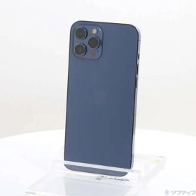 ソフマップ 〔中古品〕 iPhone12 Pro Max 128GB パシフィックブルー MGCX3J／A SIMフリー【295】