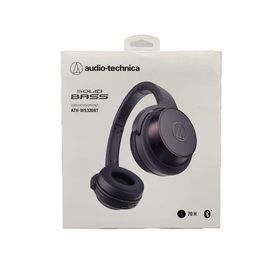 audio-technica◆イヤホン・ヘッドホン SOLID BASS ATH-WS330BT BK [ブラック]