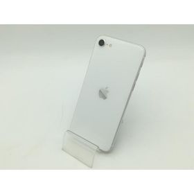 【中古】Apple 国内版 【SIMフリー】 iPhone SE（第2世代） 128GB ホワイト MXD12J/A【OSU301】保証期間１ヶ月【ランクC】