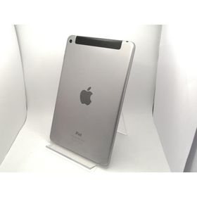 【中古】Apple au 【SIMロックあり】 iPad mini4（2015） 128GB スペースグレイ MK762J/A【川崎駅前】保証期間１ヶ月【ランクB】