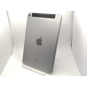 【中古】Apple au 【SIMロックあり】 iPad mini4（2015） 128GB スペースグレイ MK762J/A【川崎駅前】保証期間１ヶ月【ランクB】
