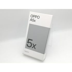 【未使用】Oppo 国内版 【SIMフリー】 OPPO A5x 4GB 128GB ブルー【ECセンター】保証期間３ヶ月