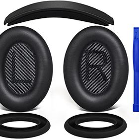 【新登場】 Bose QuietComfort 35 QC35 QC35 ii Over Ear ヘッドセット 交換キット イヤーパッド + ヘッドバンド + イヤーパッドカバー