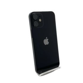 【全額返金保証】【最速発送】 iPhone 12 mini 64GB ブラック Softbank SIMフリー 白ロム 動作確認済 80%