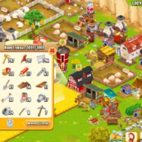 ヘイデイ Lvl 55🌟Barn 3k | Silo 825 🌟 1 M Coins | 295 Diamonds | Full Land
