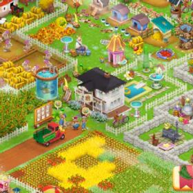 ヘイデイ ⭐LEVEL: 78 💠BARN STORAGE: 1246 💠SILO STORAGE: 1109 💎DIAMONDS: 59 🟡COINS: 354520
