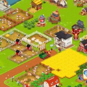 ヘイデイ Level 35 ✨ Barn 1000 ✨ Silo 500 ✨ 100K Coins ✨ Tools Barn Expansion In Barn ⚡Instant Delivery