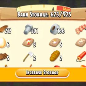 ヘイデイ BEST OFFER I 10 LVL I 925 BARN I 50 SILO I BARN TOOLS