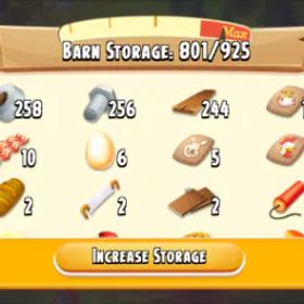 ヘイデイ BEST OFFER I 10 LVL I 925 BARN I 50 SILO I BARN TOOLS