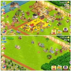 ヘイデイ Level 100 ✨ Barn 10000 ✨ Silo 3000 ✨ Main Land Open ✨ 11M Coins ✨ Diamond 800+ ✨ Full Mix Tools/Foods In Barn ⚡Instant Delivery