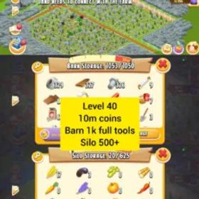 ヘイデイ ⚡HAYDAY ACCOUNT 40 LEVEL⚡