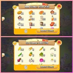 ヘイデイ Level 80 ✨ Full Mix Random Foods ✨ Barn 4300 ✨ Silo 1200 ✨ Main Land Open ✨ 3M Coins ⚡Instant Delivery