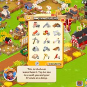 ヘイデイ ⭐️Level 54⭐️858 K Coins⭐️ Barn 3000⭐️Silo 800⭐️Full SİLO Tools Inside ⭐️ Instant Delivery⭐️
