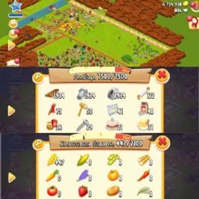 ヘイデイ Lvl 90 | Barn 7.5K+ | Silo 2k | 5M+ Coins | Full Barn Tools | Extra Land