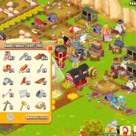 ヘイデイ Lvl 54🌟Barn 3k | Silo 825 🌟 944K Coins | 256 Diamonds | Full Silo