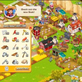 ヘイデイ Lvl 55🌟Barn 3k | Silo 825 🌟 1,1 M KCoins | 257 Diamonds | Full Land