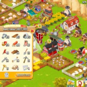 ヘイデイ Lvl 53🌟Barn 3k | Silo 825 🌟 979K Coins | 286 Diamonds | Full Bems