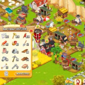 ヘイデイ Lvl 55🌟Barn 3k | Silo 825 🌟 758 K Coins | 268 Diamonds | Full Land