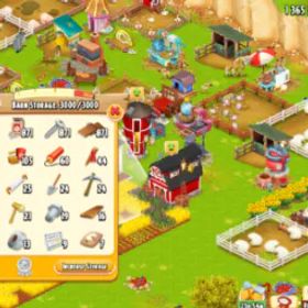 ヘイデイ Lvl 54🌟Barn 3k | Silo 825 🌟 1,3 M Coins | 234 Diamonds | Full Silo