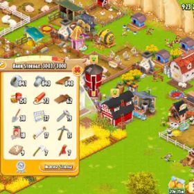 ヘイデイ Lvl 52🌟Barn 3k | Silo 825 🌟 923K Coins | 212 Diamonds | Full Bems