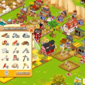 ヘイデイ Lvl 53🌟Barn 3k | Silo 825 🌟 917 K Coins | 258 Diamonds | Full Bems