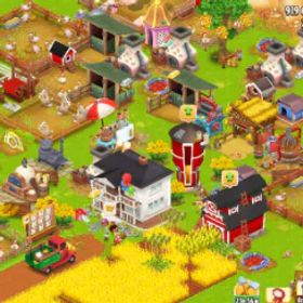 ヘイデイ Lvl 55🌟Barn 3k | Silo 825 🌟 919 K Coins | 280 Diamonds | Full Land