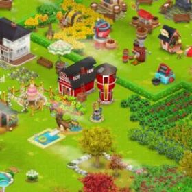 ヘイデイ 48 level | Barn Storage 650 | Silo Storage 600 | 95k Coin | 28 gems | Android & IOS