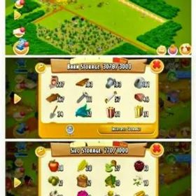 ヘイデイ Level 70 Hay Day Account | 3K Barn | 1K Silo | 2.75M Coins | 492 Diamonds