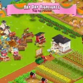 ヘイデイ 63 level | 875 Barn Storage | 800 Silo Storage | 177k coin | 14 gems | Android & IOS