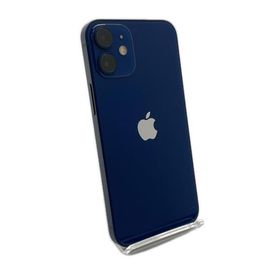 【全額返金保証】【最速発送】 iPhone 12 mini 64GB ブルー Softbank SIMフリー 白ロム 動作確認済 81%