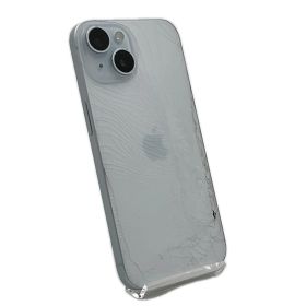 【最速発送】 iPhone 15 128GB ブルー docomo SIMフリー 白ロム【難有】 85%