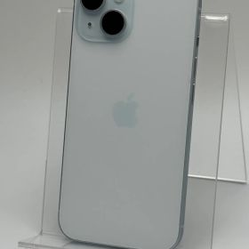 【中古C】iPhone 15 128GB ブルー バッテリー【74%】 SIMフリー 白ロム