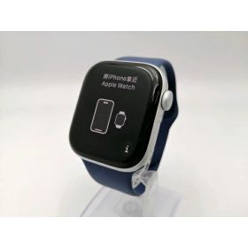 【中古】Apple Apple Watch Series10 42mm Cellular シルバーアルミニウムケース/デニムスポーツバンド (S/M) MWX33J/A【ECセンター】保証期間1ヶ月【ランクB】