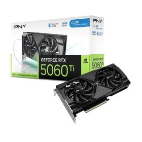 PNY GeFORCE RTX 5060 Ti 16GB Overclocked Dualfan グラフィックスボード｜VCG5060T16DFXPB1-O