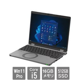 ノートパソコン パナソニック Let's note SR4 CF-SR4AD6AS 12.4インチ Core i5 1335U SSD：512GB メモリ容量16GB Office Windows 11 Pro 顔認証 Webカメラ 日本語キーボード