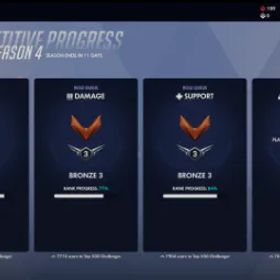 オーバーウォッチ S4✅Triple Bronze 3 | Placed