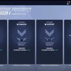 オーバーウォッチ S4✅Triple Bronze | Low MMR | Predicted