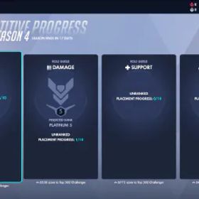 オーバーウォッチ S4✅Plat 5 DPS | Skins | Predicted