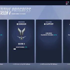 オーバーウォッチ S4 ✅Silver 5 DPS | Placed