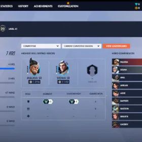 オーバーウォッチ S4✅Plat5 Tank | High Plat | Placed