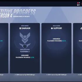 オーバーウォッチ S4⚡PLAT 3 DPS⚡ | Predicted | Instant Delivery
