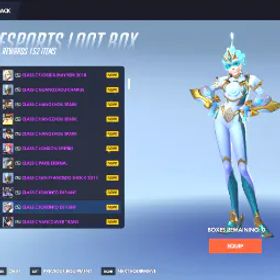 オーバーウォッチ 85 OWL SKINS / FRESH ACCOUNT + FREE NAME CHANGE / FULL ACCESS + OG EMAIL