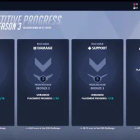 オーバーウォッチ ⚡Season 4 2026 ✨Triple Bronze Account |B5 Tank - B3 DPS | B5 Support | predicted | new season | Full Access ✨
