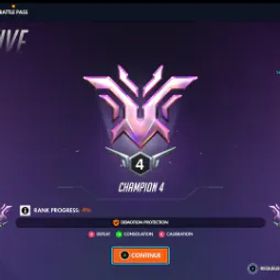 オーバーウォッチ Smurf Account - Champion 4 - 6v6 (Season 3)