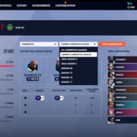 オーバーウォッチ ☝️Grandmaster 3 Tank☝️Season 2 2026☝️(FREE NAMECHANGE)